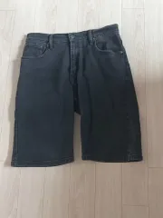 リーバイス 569 デニム ブラック ショーツ デニムパンツ デニムハーフパンツ W30