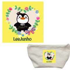 ジュノ 2PM キャンバス ポーチ 韓流 グッズ nu023-2