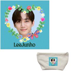 ジュノ 2PM キャンバス ポーチ 韓流 グッズ nu023-4