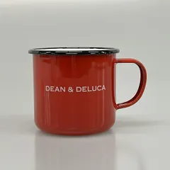 DEAN&DELUCA(ディーンアンドデルーカ) マグカップ新品同様  - レッド×黒×白
