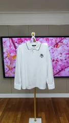 BURBERRY バーバリー ゴルフ ロングスリーブ ポロシャツ (L)