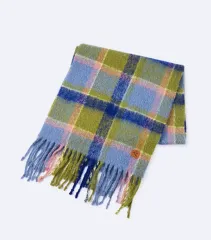 ADER ERROR シグネチャー チェックパターン ウールマフラー