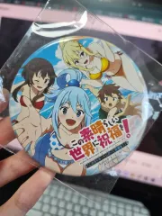 このすば 缶バッジ めぐみん アクア ダクネス この素晴らしい世界に祝福を