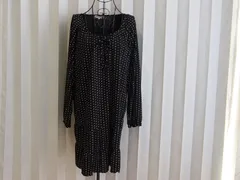 CLOSSHI 長袖ワンピース 黒 (製番:4)