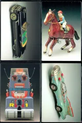 ux367 TIN TOYS 1996 カード 4枚セット ロボタンクZ アトムジェット レトロ まとめ カード