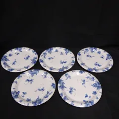 Adam&Eve たち吉 葡萄柄 ケーキ皿 5枚セット 併売