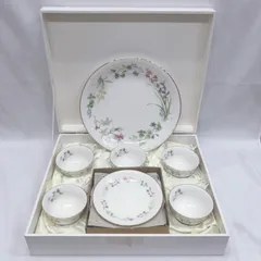 ノリタケ コンテンポラリー ペアカップ＆ソーサー 5客/プレートセット