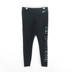ナイキ NIKE タイツ レギンス ロング丈 DRI-FIT ロゴ M ブラック スポーツウェア ※EKM