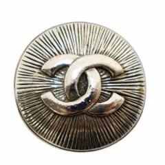 シャネル CHANEL ヴィンテージ ココマーク ブローチ ピンブローチ アクセサリー ロゴ 26.1g シルバーカラー /KW ■GY11 ■OH