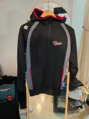 デサント LGツインズ ハーフジップ フリース フーディー 85サイズ