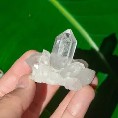 【一点物】 ヒマラヤ水晶原石 【68.5g】クラスター・セルフヒールド・バーコード・タイムリンク / クリスタル ヒマラ