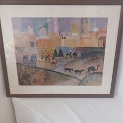 馬の画 遠藤ミマン ENDOH MIMAN 「赤い帽子」 北海道 一点物 - メルカリ