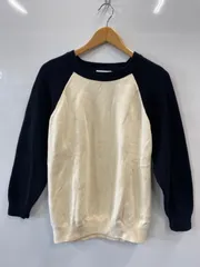 ピ410⚫︎CIAOPANICTYPY⚫︎チャオパニックティピー⚫︎ニット⚫︎セーター⚫︎ラグラン袖⚫︎綿100%⚫︎sizeL⚫︎白×黒