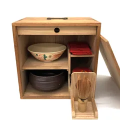 ◆茶道具セット 茶箱◆
