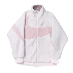 (XXL) ナイキ ビックスウォッシュ リバーシブル フリース ジャケット ピンク