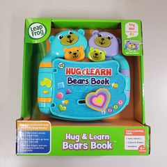 【新品・未使用】LeapFrog Hug & Learn Bears Book 英語知育絵本／日本語マニュアル＆音声翻訳付き／6ヶ月以上