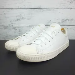 CONVERSE ALL STAR COUPE LEATHER OX コンバース オールスター クップ レザー オックス　ホワイト 白  23.5cm レディース スニーカー 31300290 L11455