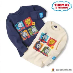 crescent きかんしゃトーマス裏毛トレーナー n16698