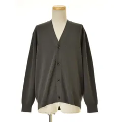 【UNITEDARROWSGreenLabelRelaxing】25AW 32281990528 ポリエステル ウール ミラノリブ Vネック長袖カーディガン