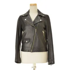 【LIDNM】L17AW-L01 シープレザーダブルライダースジャケット