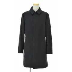 【COMMECADUMODEMEN】カシミヤ混ステンカラーウールコート