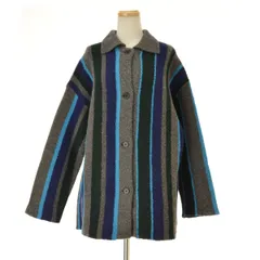 【UNITEDARROWSBEAUTY&YOUTH】1628-105-0967 ストライプニット長袖カーディガン