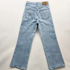 リーバイス デニム ライトブルー 微ストレッチ ボタン サイズ27 R4055