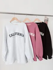新品 起毛 カリフォルニア バックメランジのみ ルーズフィット 起毛 スウェット Tシャツ オーバーサイズ imm