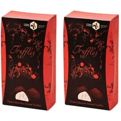 SNS話題】トリュフチョコ 2箱セット 白い貴婦人 - メルカリ