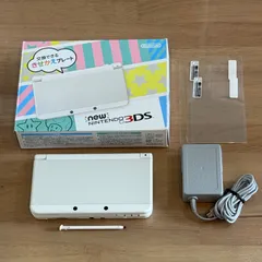 1-129【美品】Newニンテンドー3DS ホワイト 箱付き