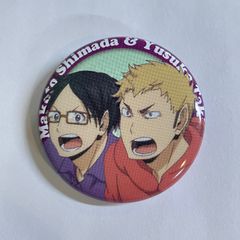 ハイキュー 白布賢二郎&五色工 白鳥沢 トレーディング缶バッジ バッチ