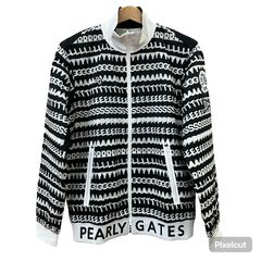 ダ*ケ様 極美品 PEARLY GATES パーリーゲイツジップニットジャケット