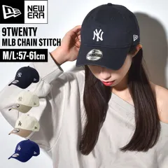 キャップ ニューエラ NEW ERA 9twenty MLB チェーンステッチ レディース 帽子 春夏 LA NY ドジャース ヤンキース ベースボールキャップ おしゃれ シンプル 無地 バイカラー ツートン ロゴ サイ