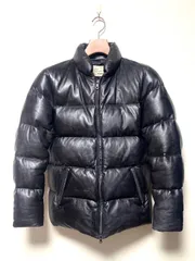 AVIREXレザーダウンジャケット（羊革）Ｍ