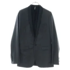 DIOR (ディオール) ショールカラー 1Bシングルテーラードジャケット グレー 134C223S1639