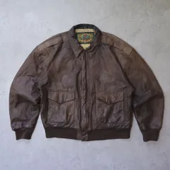 【G-III】A-2 フライトジャケット／本革 XL／短丈
