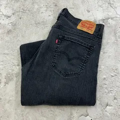 リーバイス　569　デニムパンツ　W35　ブラック　古着