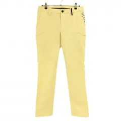 【新品】ブリヂストン パンツ イエロー ULTICORE ナイロン CORDURA ストレッチ メンズ 82 ゴルフウェア Bridgestone