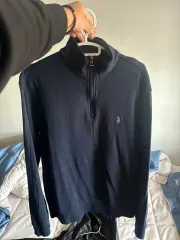 ポロ ハーフジップ