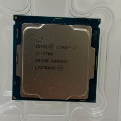 【中古】intel CORE i7-7700 CPU