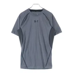 UNDER ARMOUR (アンダーアーマー) フロントロゴ プリント 半袖Tシャツ カットソー グレー