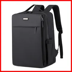 収納 大容量 ノートパソコン 15.6インチ 軽量 撥水 通勤 防水 出張 バックパック 旅行 メンズ 通学 リュック 日常 PU皮膜 人気 おしゃれ カジュアル ビジネスリュック リュックサック [FOBUDU]