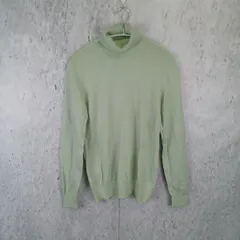 UNIQLO ユニクロ レディース タートルネック セーター ライトグリーン Sサイズ ミントグリーン ウール100% 〇◇