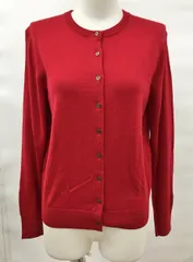 ユニクロ UNIQLO クルーネックカーディガン M エキストラファインメリノ 未使用 2601WS125