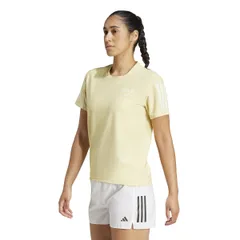 アディダス ランニング 半袖 Tシャツ オウン ザ ラン Tシャツ レディース IKM84 パウダーイエロー (JD6431) M [パウダーイエロー (JD6431)] [M]
