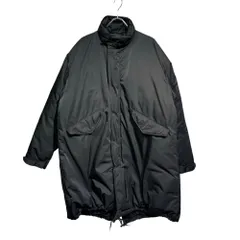 VAINL ARCHIVE (バイナルアーカイブ) ■ ④ 2217070 MIL-COAT-KD  ダウンコート メンズ ブラック M