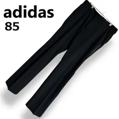 adidas アディダス ゴルフパンツ メンズ ブラック 黒 ストレッチ スラックス ロングパンツ ゴルフウェア スポーツ シンプル 85【L】
