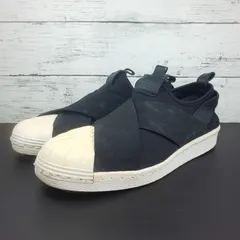 ADIDAS SUPER STAR SLIPON アディダス スーパースター スリッポン ブラック 黒 24.5cm レディース スニーカー B70112 L04587