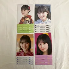 乃木坂46 遠藤さくら 生写真 セミコンプ 4セット NL1564 f115