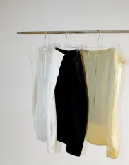 新サテンスカート M (ブラック)